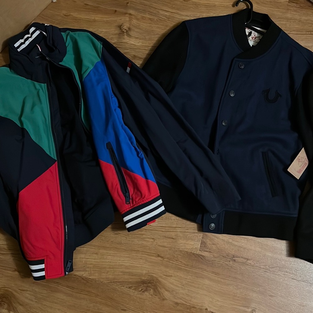 But one get one FREE! True religion & Tommy Jacket